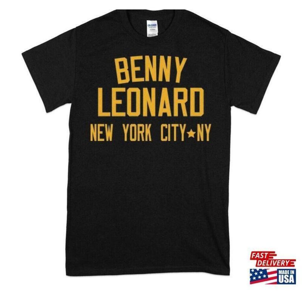 Benny Leonard Boxing Legend Tshirt Unisex